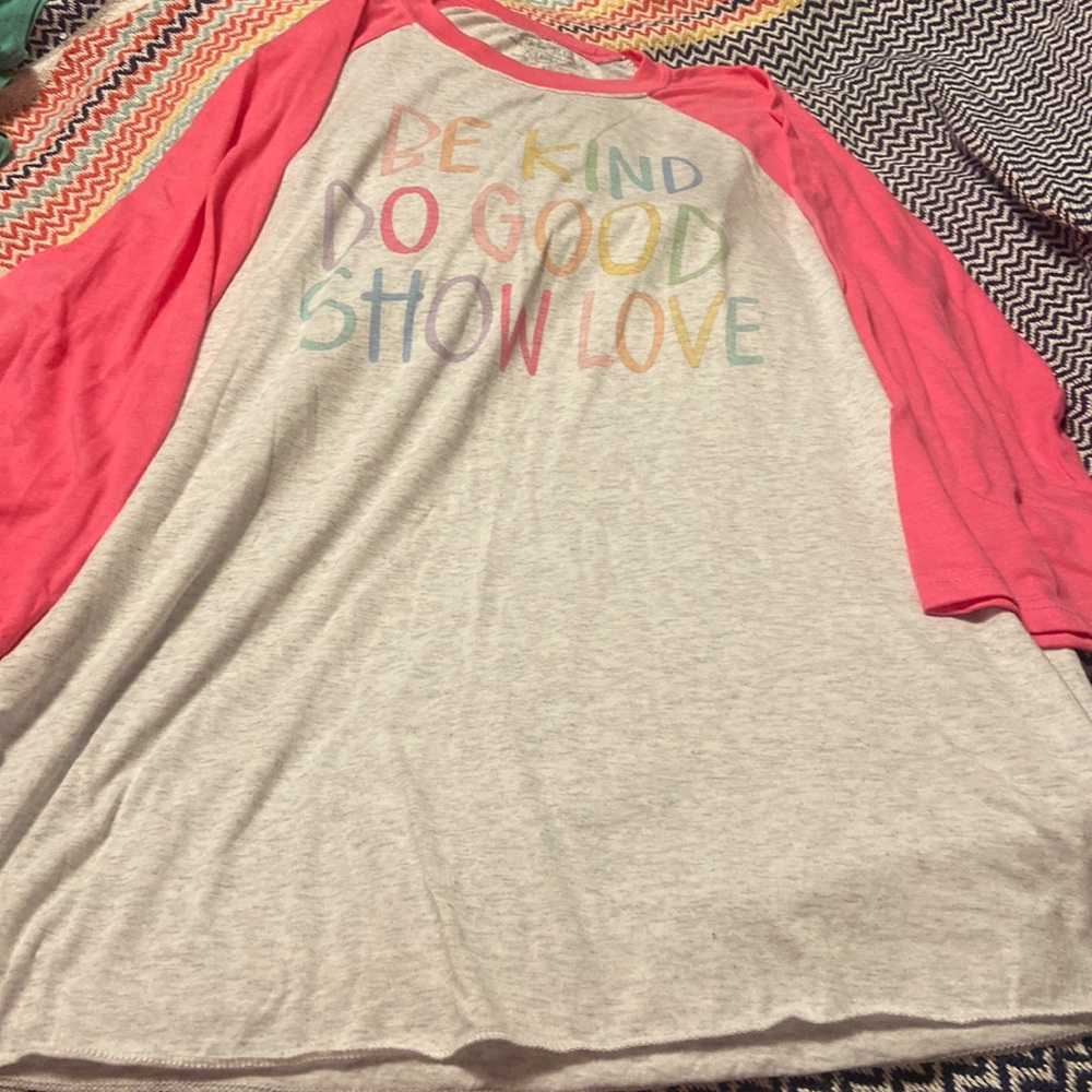 Be kind do good show love shirt
